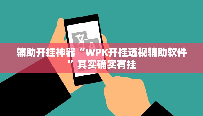 辅助开挂神器“WPK开挂透视辅助软件”其实确实有挂 辅助开挂神器“WPK开挂透视辅助软件”其实确实有挂