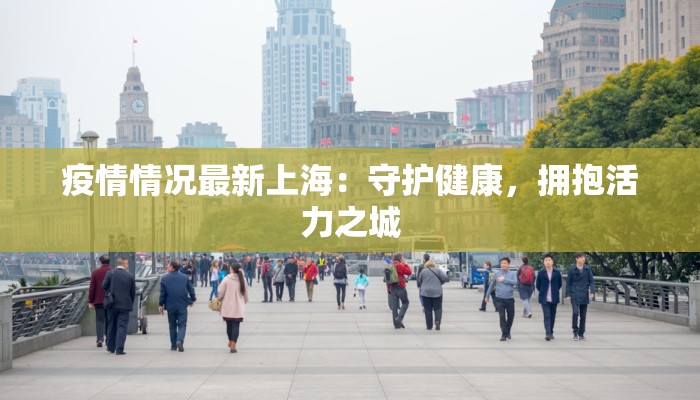 疫情情况最新上海：守护健康，拥抱活力之城