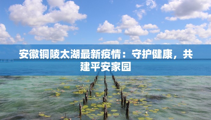 安徽铜陵太湖最新疫情：守护健康，共建平安家园