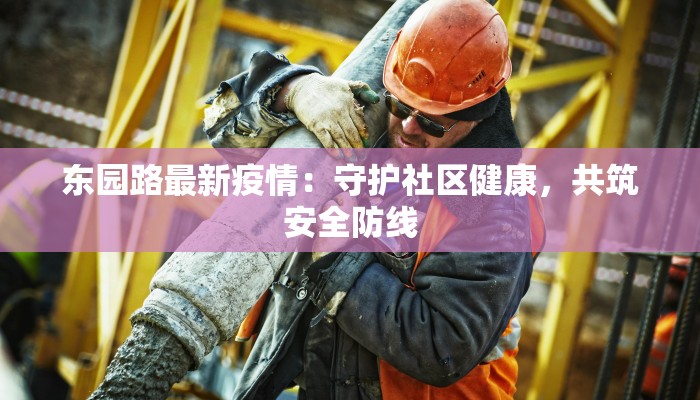 东园路最新疫情：守护社区健康，共筑安全防线